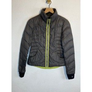 Halifax Traders womens down lightweight green full zip jacket size extra small